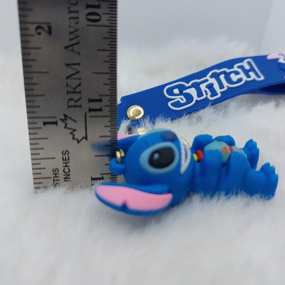 2/$25 Stitch and Scrump keychain wrist strap lanyard with 'Stitch' - Picture 6 of 6